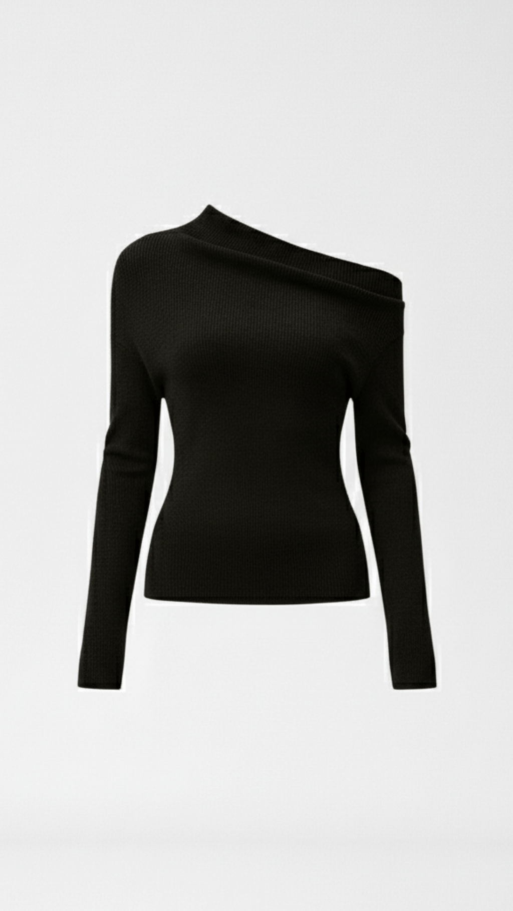 Asymmetrisches Strickoberteil Damen | Trendiges Off-Shoulder Design für Stilvolle Auftritte 7