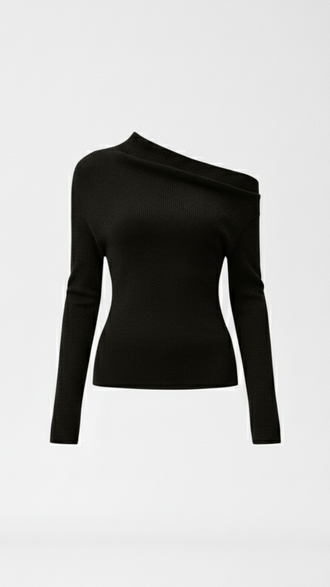 Asymmetrisches Strickoberteil Damen | Trendiges Off-Shoulder Design für Stilvolle Auftritte 7