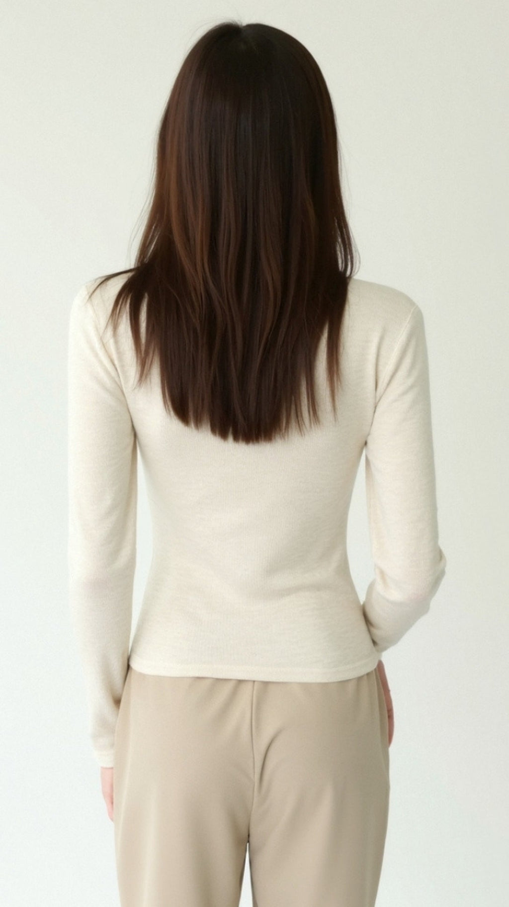 Chic Cutout Strickoberteil Damen mit Langarm für Elegante Auftritte 4