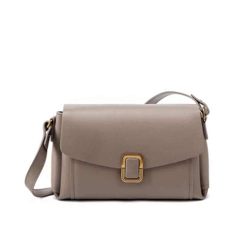 Elegante Handtasche Damen aus Hochwertigem Leder in Schwarz für Frühling und Sommer 13