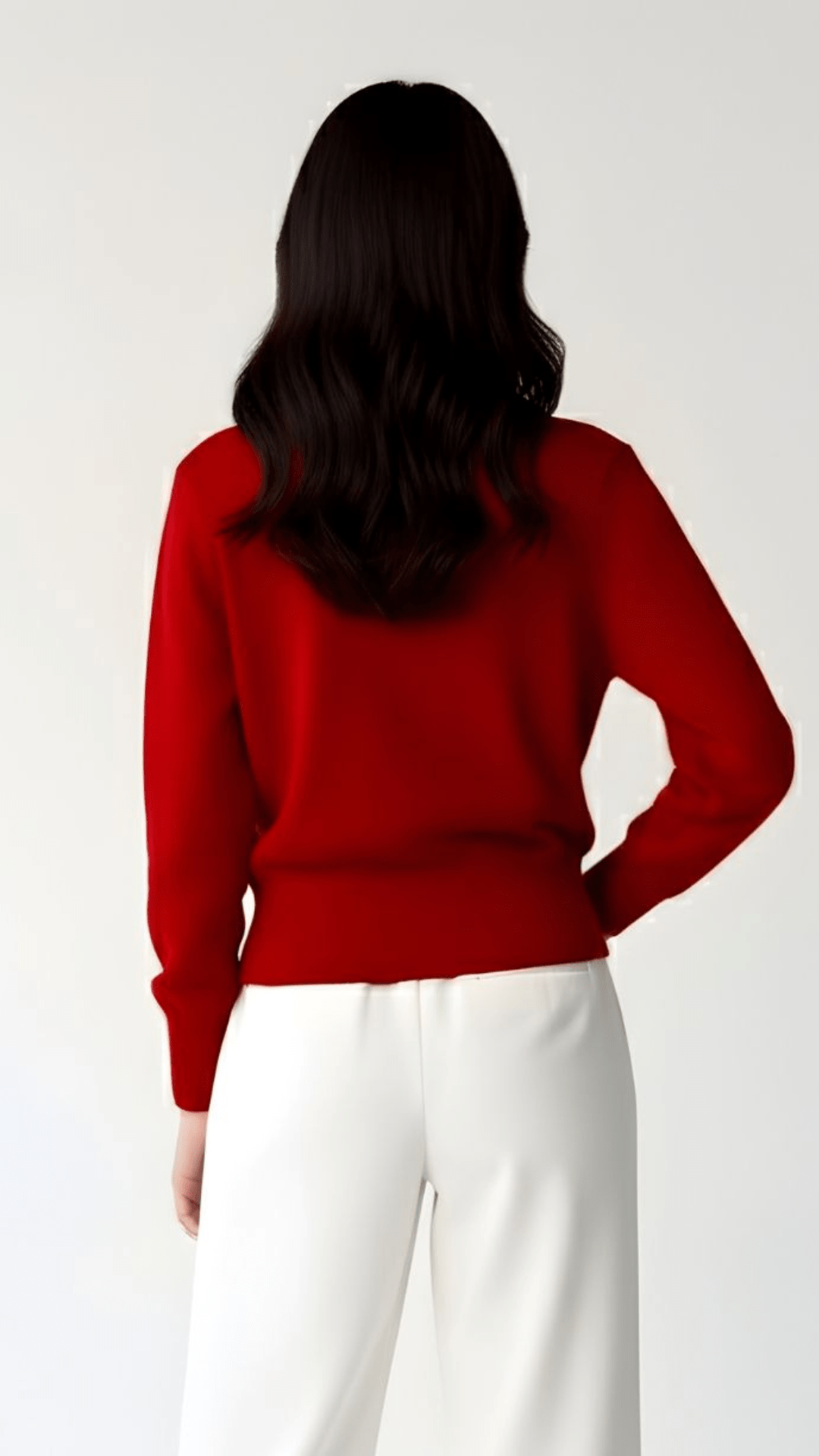 Jessica V-Ausschnitt Strickjacke für Damen mit Knopfleiste - Bequeme und Elegante Cardigan für Jeden Anlass 4