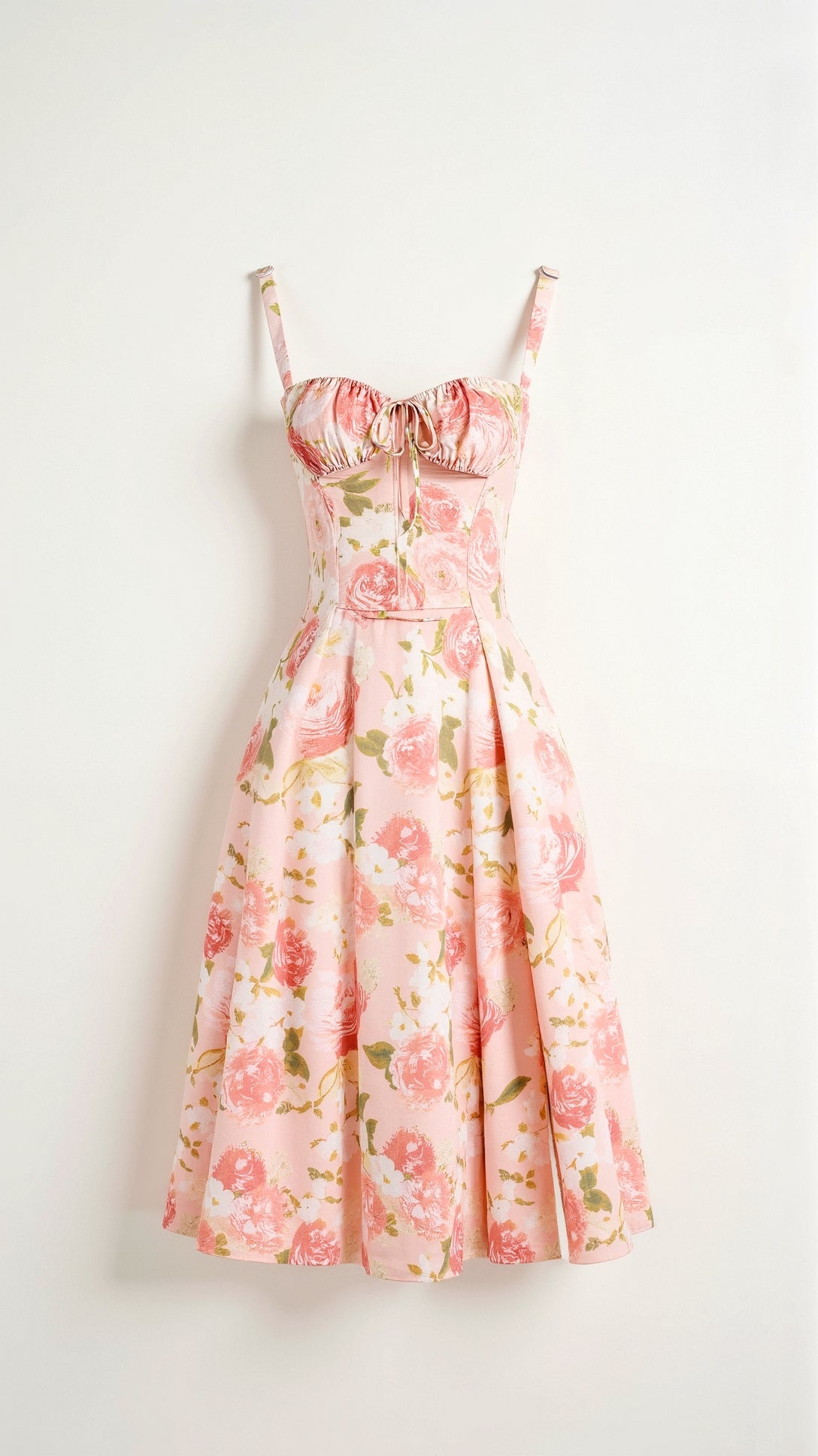 Julia Midi-Kleid mit Vintage-Blumenprint für Hochzeitsgast und Sommeranlässe 2