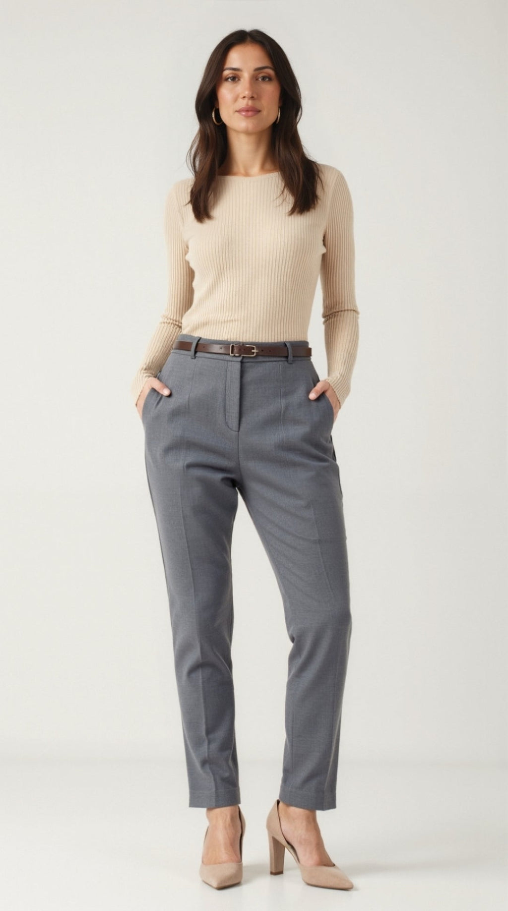 Ruth | Weiches Langarmshirt Damen aus Rippstrick für Vielseitige Outfits 3