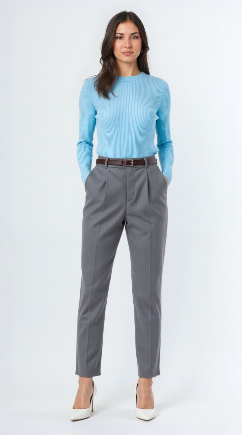 Ruth | Weiches Langarmshirt Damen aus Rippstrick für Vielseitige Outfits 9